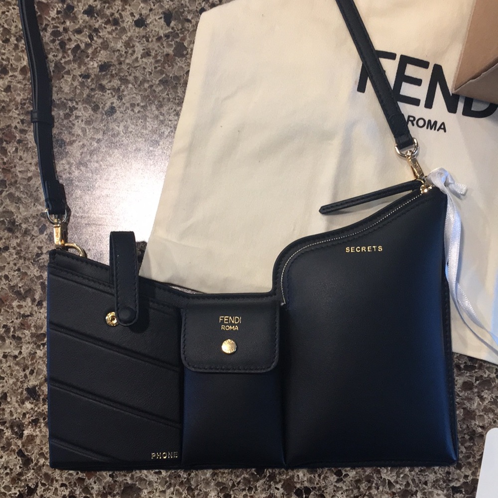 Sold NWT Fendi 3 pocket Bag - Picture 3 of 8